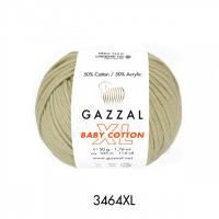 GAZZAL  BABY COTTON XL  3464 - 50% Хлопок, 50% Акрил 50 г/105 м